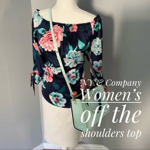 NY & Company Women’s off the shoulders top